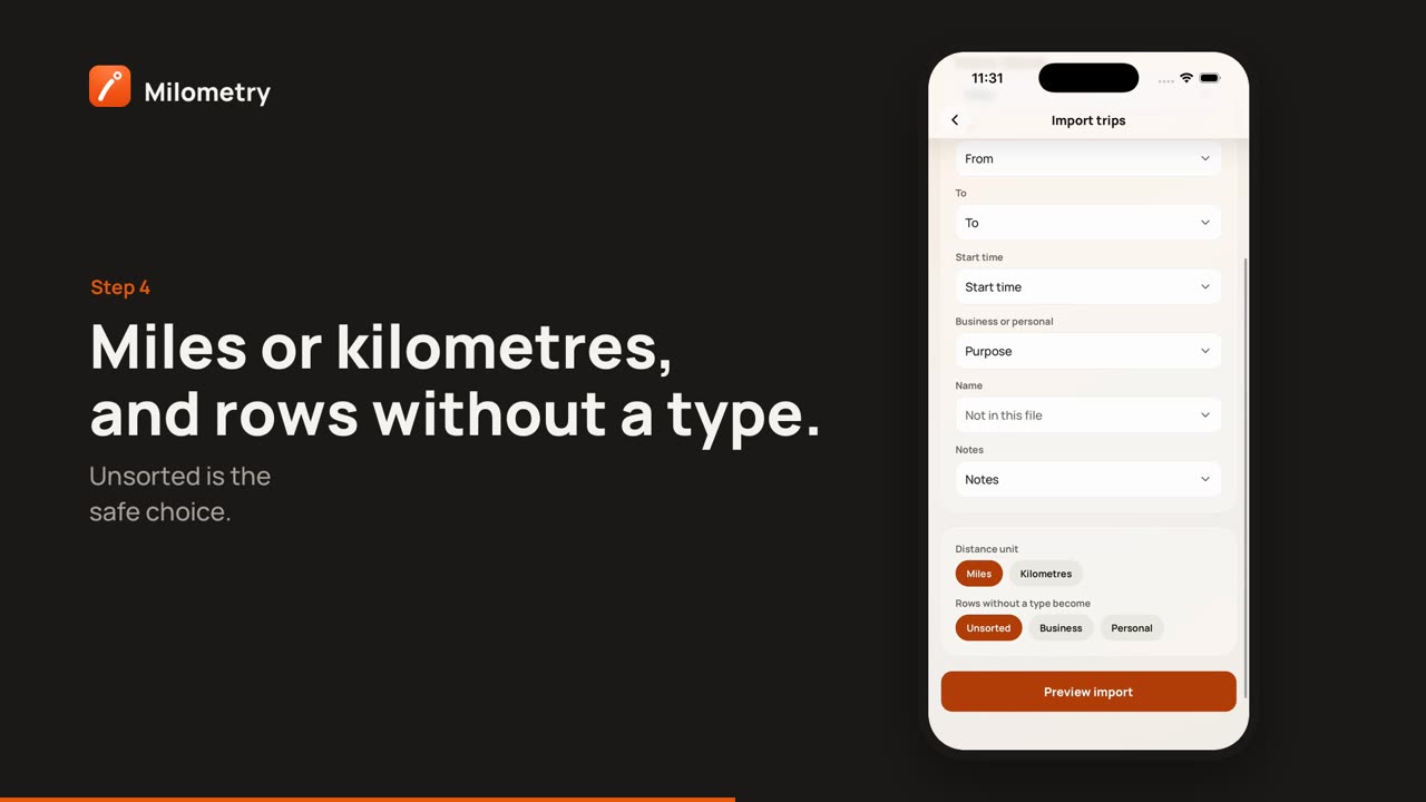 Bring your history from another app